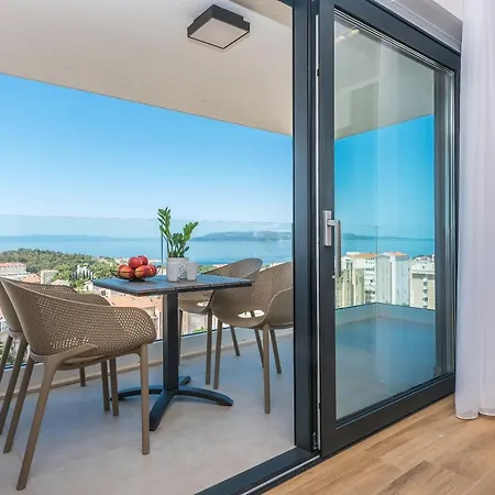 Lägenhet Luxury Adria Sea & View Makarska