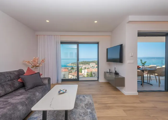 Luxury Adria Sea & View ماكارسكا