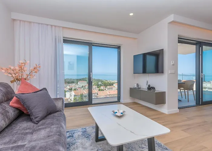 شقة Luxury Adria Sea & View